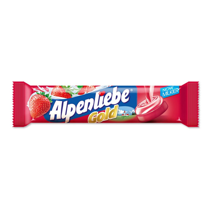 Alpenliebe Toffee Cream Strawberry